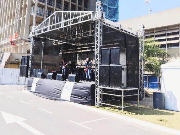 Mobile Stage in Banstead